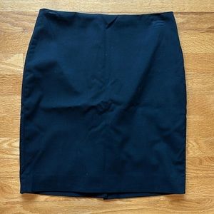 Banana Republic black pencil skirt